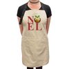 Noel Christmas Pudding Design Stone Apron