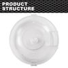 CROSSDESIGN Clear Water Pan Basin Compatible With Rainbow Models E2 Type 12 E-2 E Series 2 1/2 Quart