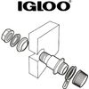 Quality Igloo Threaded Drain Plug - Quick Installation & Secure Seal for Coolers