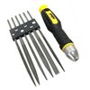 Rolson 24616 7Pc Interchangeable Needle File Set