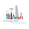 CafePress So Many Tools Sticker Square Bumper Sticker Car Decal