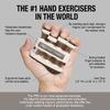 Prohands PRO Hand Exerciser, Finger Exerciser (Hand Grip Strengthener), Spring-Loaded, Finger-Piston System, Isolate and Exercise Each Finger, (11 lb Extra-Heavy Tension, Gray-Pro)