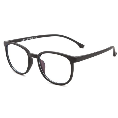 LACUPES Blue Light Cut PC Glasses, JIS Inspected Non-Prescription for Kids, Kids, Non-Prescription, For PC Games, Study, Unisex, Black