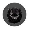 Blackwork Wolf Drawing PopSockets Swappable PopGrip