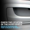 Door Handle Kit For 1998-2001 Kia Sephia Front Driver Side