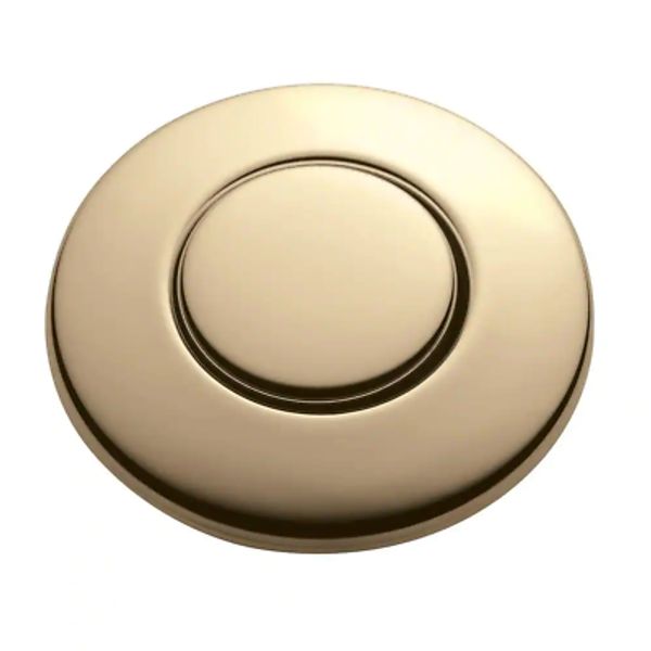 Garbage Disposal Sink-Top Air Switch Push Button French Gold Insinkerator