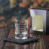 Personalised Engraved 65ml Bubble Shot Glass with Gift Box