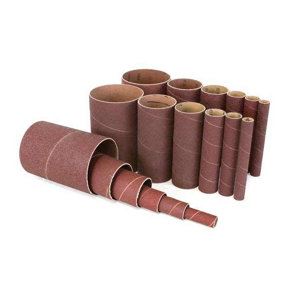 WEN 6510SPC Assorted Grits Spindle Sanding Sleeves (18 Pack)