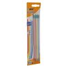 BIC Evolution Stripes HB Graphite Pencils with Eraser 3 Pack