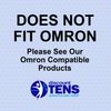 Discount TENS Brand Replacement TENS Electrodes, Premium Quality Large Electrode Pads Compatible with HiDow TENS Units, 20 Pair of Snap TENS Unit Electrodes (40 TENS Unit Pads)