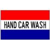 Klicnow Hand Car Wash Message Flag 5ft x 3ft