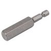 Sourcingmap 65mm Long 1/4" Hex Shank 12mm Hexagonal Tip Magnetic Hexagon Screwdriver Bit