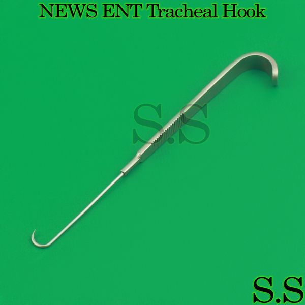 Tracheal Hook Retractor ENT Sharp Skin Hook Double End Instruments 