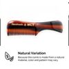 3PC Mini Combs Mustache Beard Eyebrows Pocket Travel Cellulose Acetate Grooming