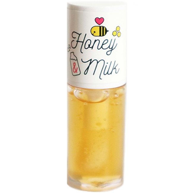 APIEU Honey & Milk Lip Oil O8580, Milk Flavor, 5g, 1ea