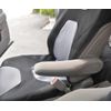 3-Layer Waterproof Seat Covers for Car SUV Auto Sideless Black/Gray 2 Front