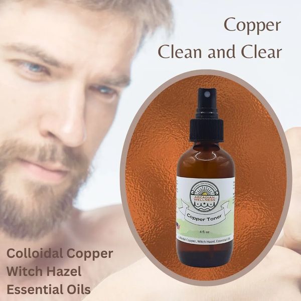 Colloidal Copper Face and Hair Toner 4 fl oz