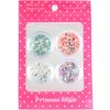 Princess-style Unicorn Glitter Nail Resin Glitter Hologram Moon Star Pastel Mix 4 Colors Set