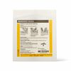 Medline Bordered Gauze, 4" x 4" Adhesive Island Wound Dressing, Sterile, 15 Count