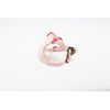 AZERIA Trick Ribbon Harness Pink M Size