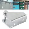 Fafeicy 4 Sets Linear Actuator Mounting Bracket, H-Shape, Silver, Linear Actuator Control
