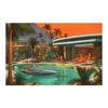 1960s Mid Century Modern Atomic Age Art Print cx8