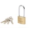 Master Lock 2940EURD Key Padlock with Extra Thick Solid Brass Body with Medium Shackle, Gold, 9,1 x 4 x 1,6 cm