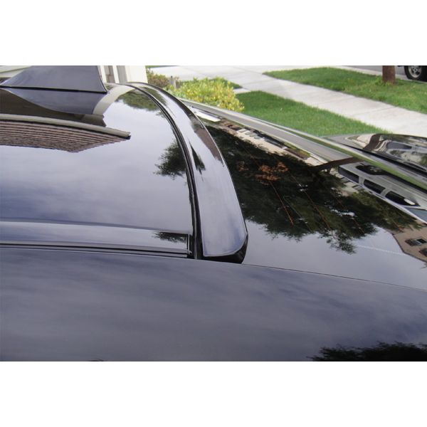 JR2 Painted Black Color Compatible with 2011 2012 2013 2014 2015 2016 2017 2018 2019 Chrysler 300C Rear Window Roof Spoiler