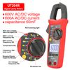 UNI-T UT204R Digital Clamp Meter Temperature AC DC Current Voltage Resistance Tester Multimeter