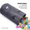 Haxtec Standing Dragon Eye Dice Bag-Blue L