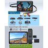 Portable MPEG4 MP3 Video Audio Recorder Player RCA AV Input With 1080P Out