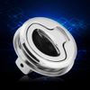 Flush Pull Hatch Slam Latch 1.8 inch Boat Flush Pull Latch Corrosion Resistance with Stainless Steel Ring Handle