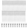 120pcs Sewing Machine Needles, Universal Machine Needles 6 Sizes Straight Bags Storage Tube Sharp
