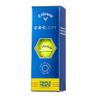 Callaway Golf Balls ERC SOFT Ball Sleeves (3 Pack) (Yellow/FF/Men's)
