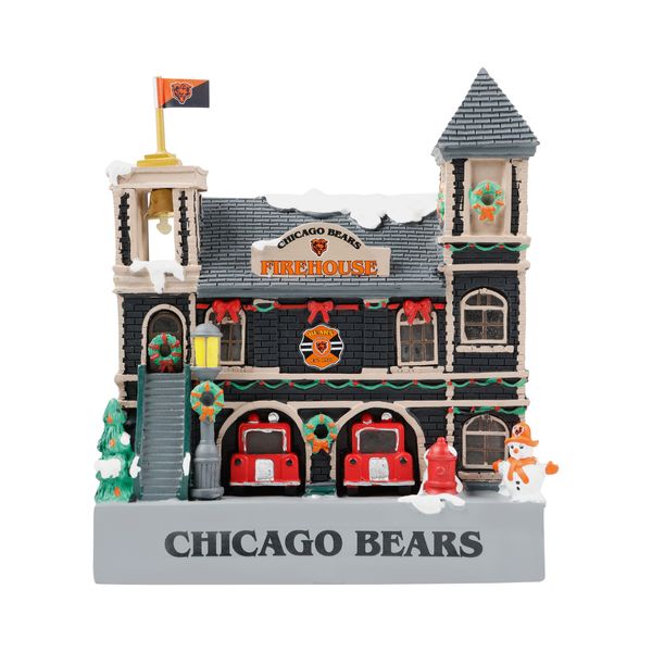 FOCO Chicago Bears NFL Light Up Resin Team Firehouse