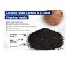 Granular Activated Coconut Shell Carbon Media (GAC) - 5 LBS | 12x40 Mesh