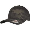 Flexfit Stretchable Multicamo Cap - Black camo - L/XL