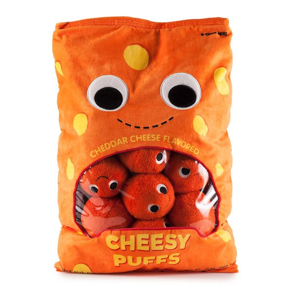 Kidrobot Yummy World Arnold & The Cheesy Puffs XL Interactive Plush