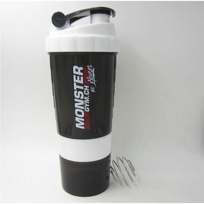 Gym Bottle Shaker Bottle Pro Series Perfect for Protein Shakes and