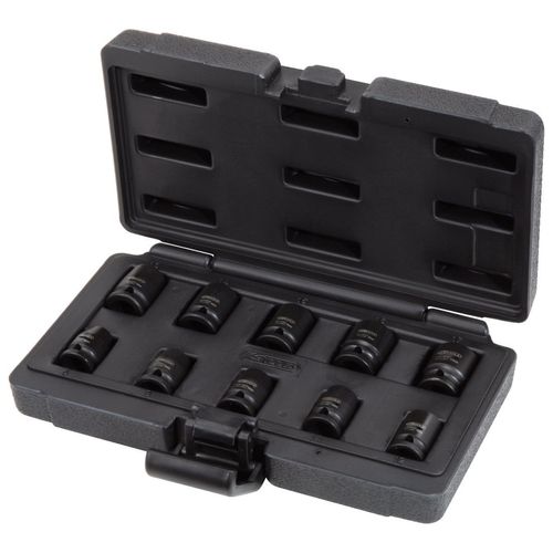 KS Tools 515.0950 3/8" 12 point impact socket set, short, 10 pcs