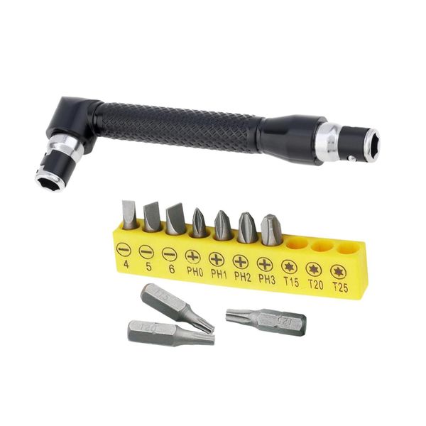 10Pcs Screwdriver Bit 1/4" Hex Socket Wrench for Home Improvement