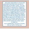 Imako Cosmetic Teeth Extras- Tooth Tinted Plastic- Natural Color. Temporary Tooth
