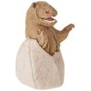 Folkmanis 3134 Dinosaur Egg Hand Puppet, One Size, Green, Tan, Brown