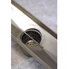 Novalinea - 44 Inch Linear Shower Drain with Brick Pattern Grate