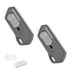 WORKPRO Safe Ceramic Box Cutter Small 2PC-GRAY with Extra Blades Quick Change