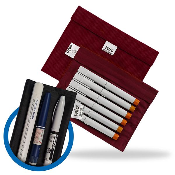 Extra Large with a Waterproof Liner (Burgundy)