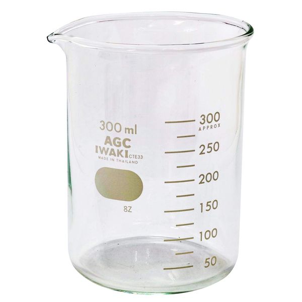 Niigata Seiki BeHAUS Glass Beaker 10.1 fl oz (300 ml) GB-300