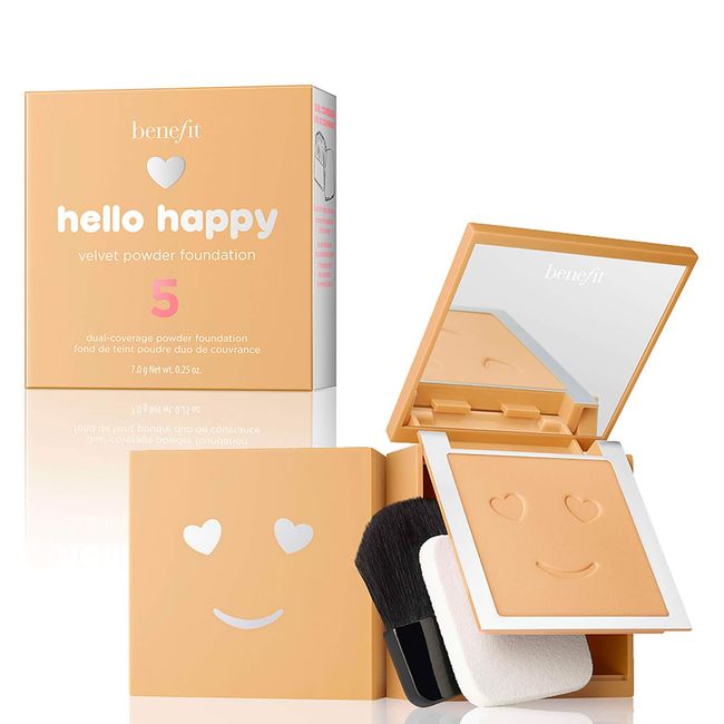 Benefit Cosmetics Hello Happy Velvet Powder Foundation 5