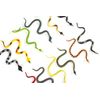 Hands On Learning Realistic Viper Snake Animal Figures, 1-Dozen, 6-Inch