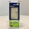 Leviton 01754-0IS Decora 15 amps Rocker Switch Ivory